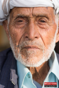 pakistani kashmiri farmer portrait